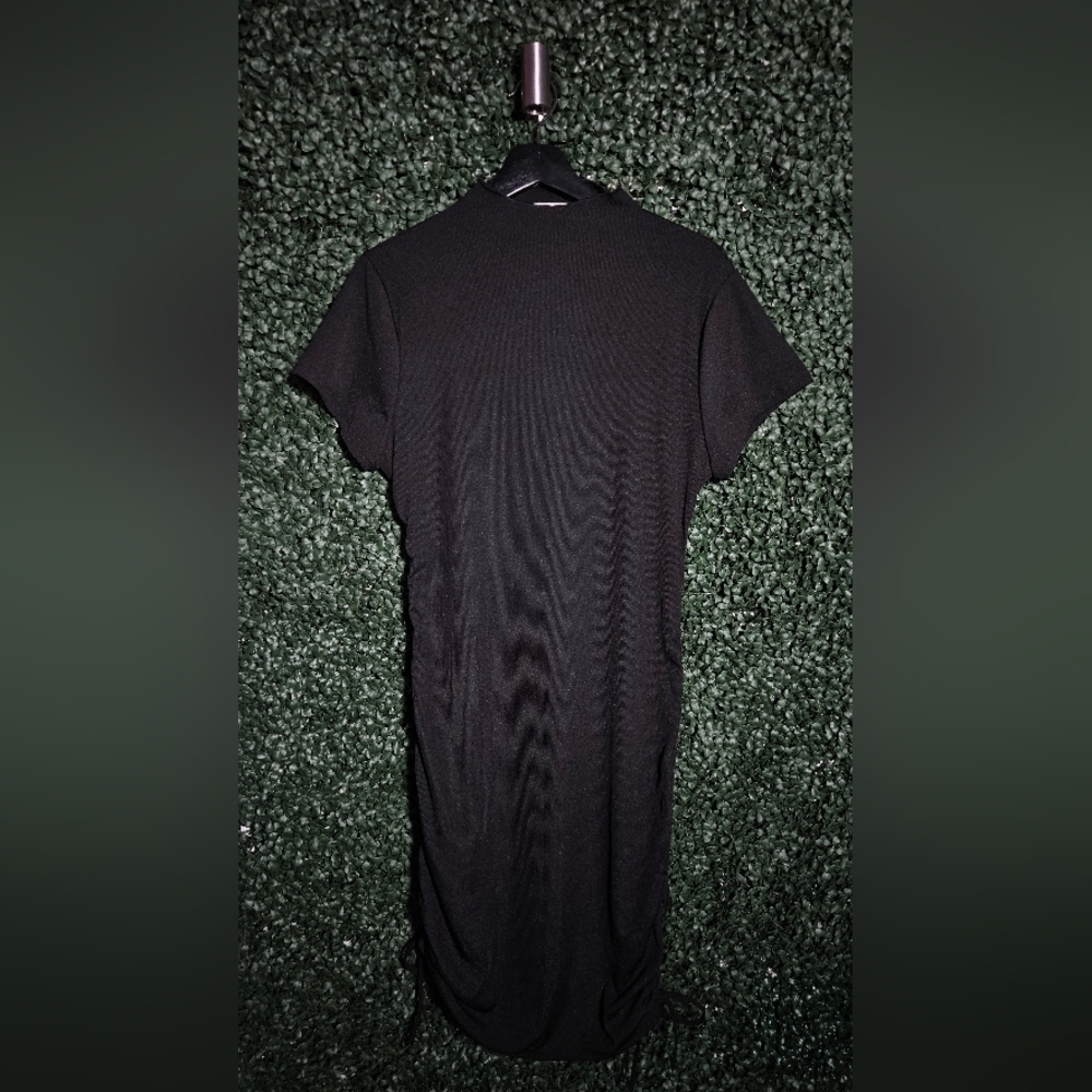 Elegant Black Midi Dress